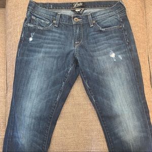 EUC Lucky Brand Southport Zoe Straight Crop Jeans Size 29.